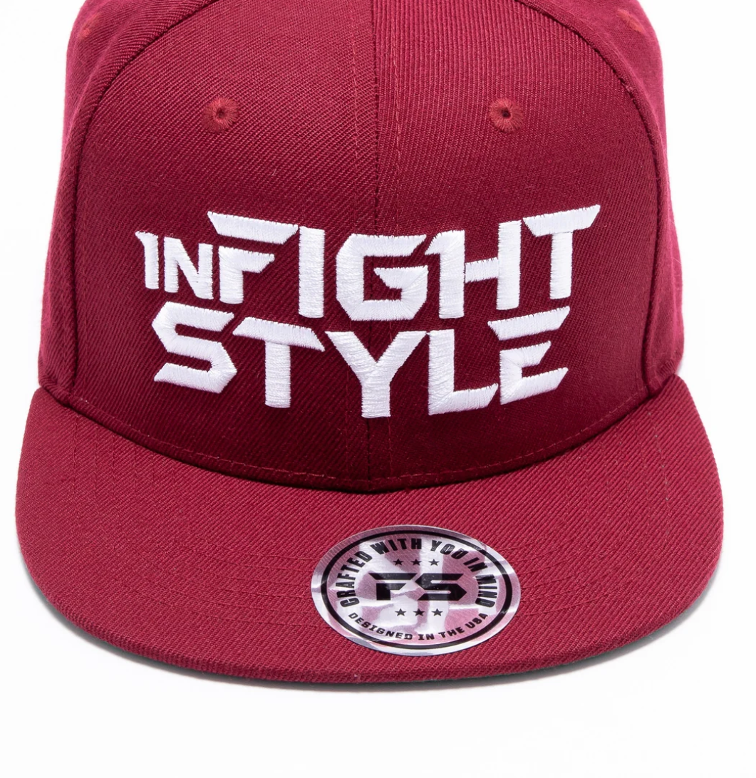 Infighstyle Snap Back Hat - Black/Red/Navy Blue