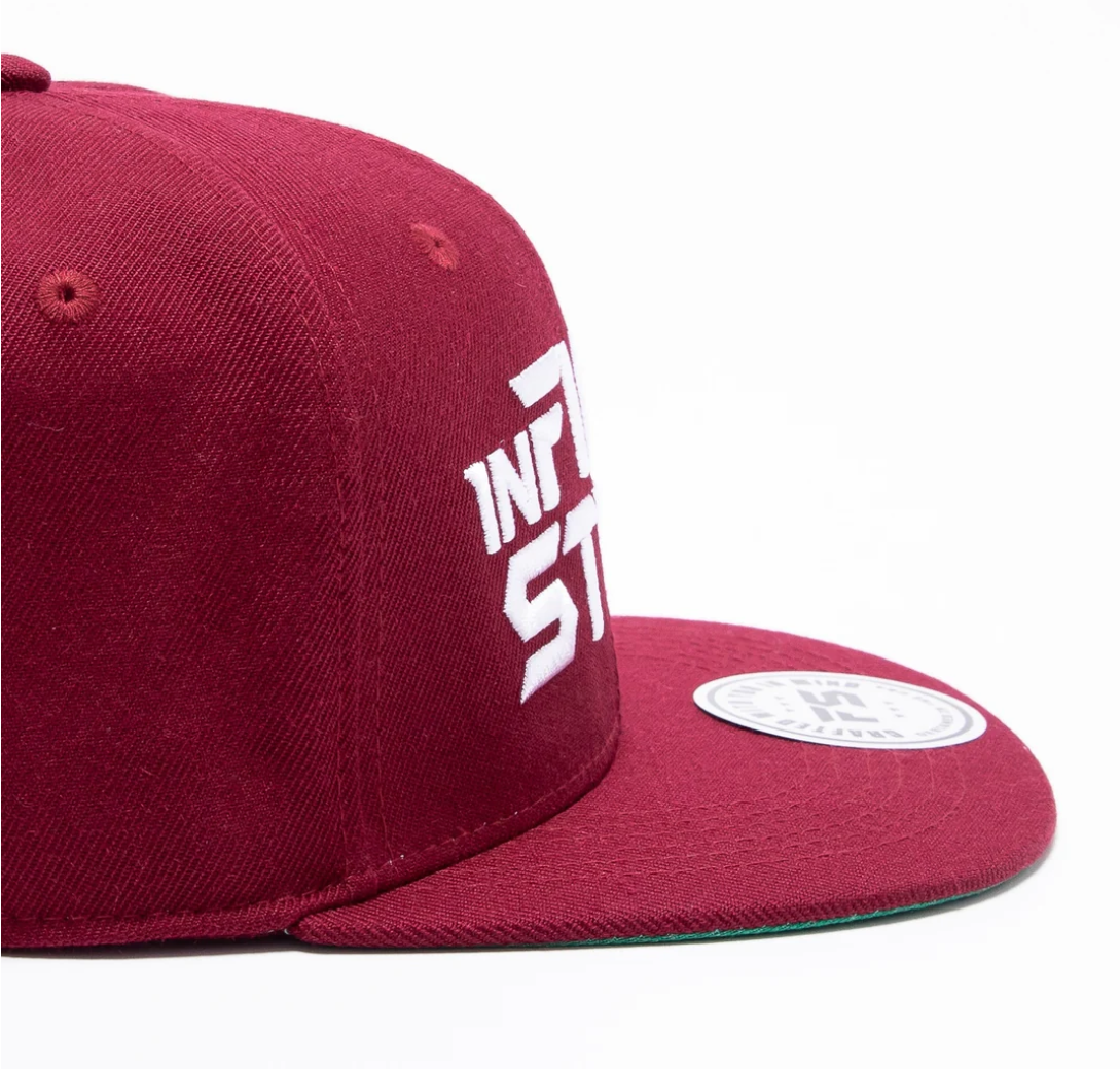 Infighstyle Snap Back Hat - Black/Red/Navy Blue