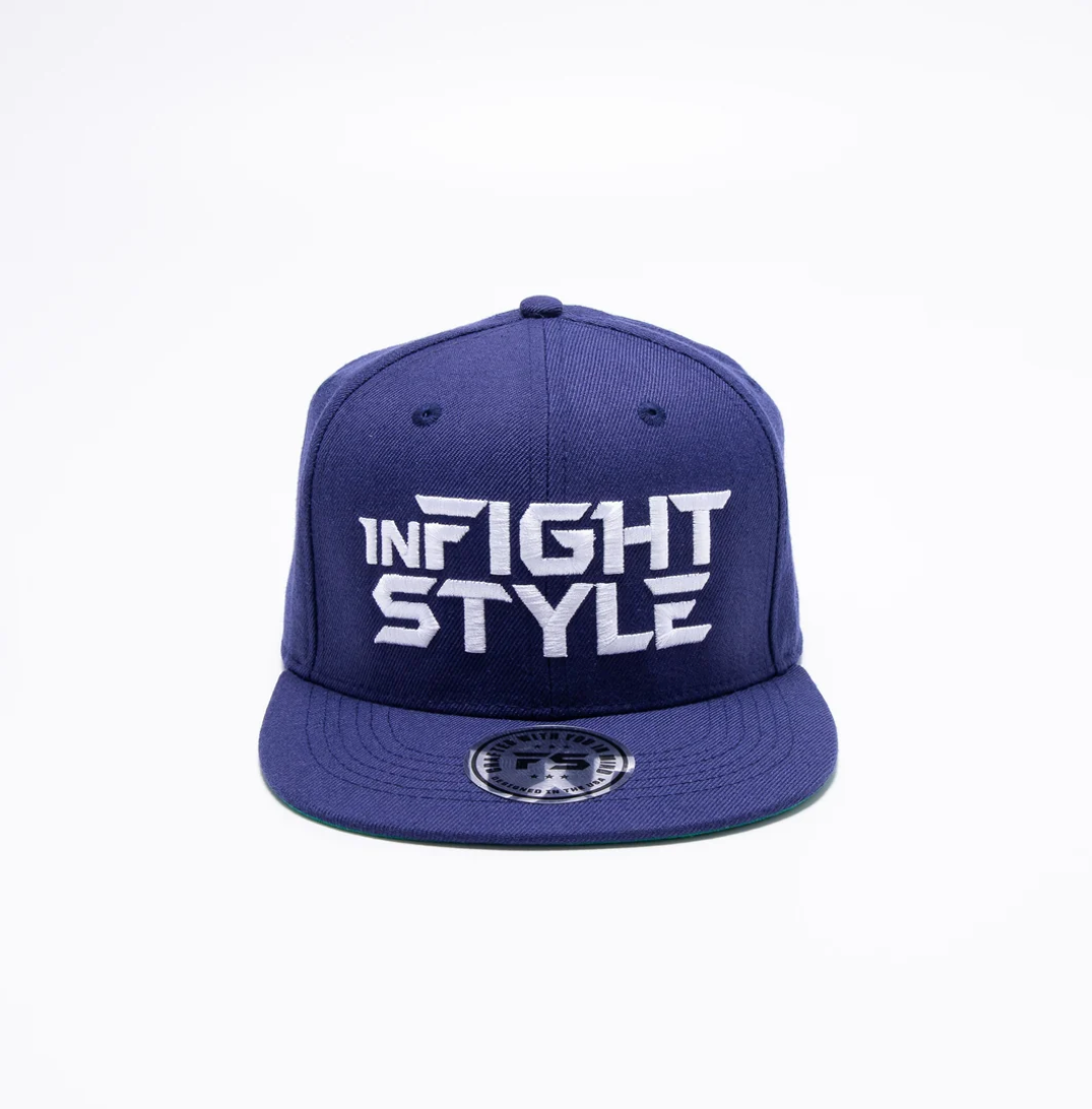 Infighstyle Snap Back Hat - Black/Red/Navy Blue