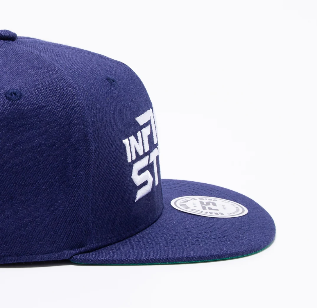Infighstyle Snap Back Hat - Black/Red/Navy Blue