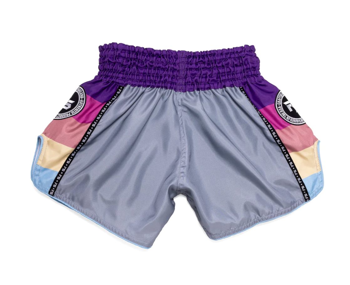 InFightsStyle Neutral Retro Muay Thai Training Short | Myst Edition INFIGHTSTYLE