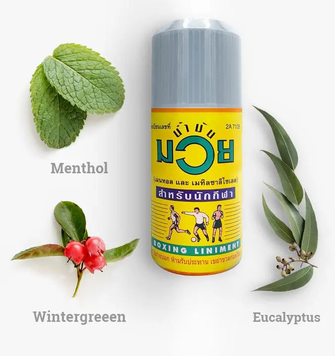 Namman Muay Thai Boxing Liniment Oil - 120ML (Medium Size) | Combat Athlete's Choice Diamond Muay Thai Shop