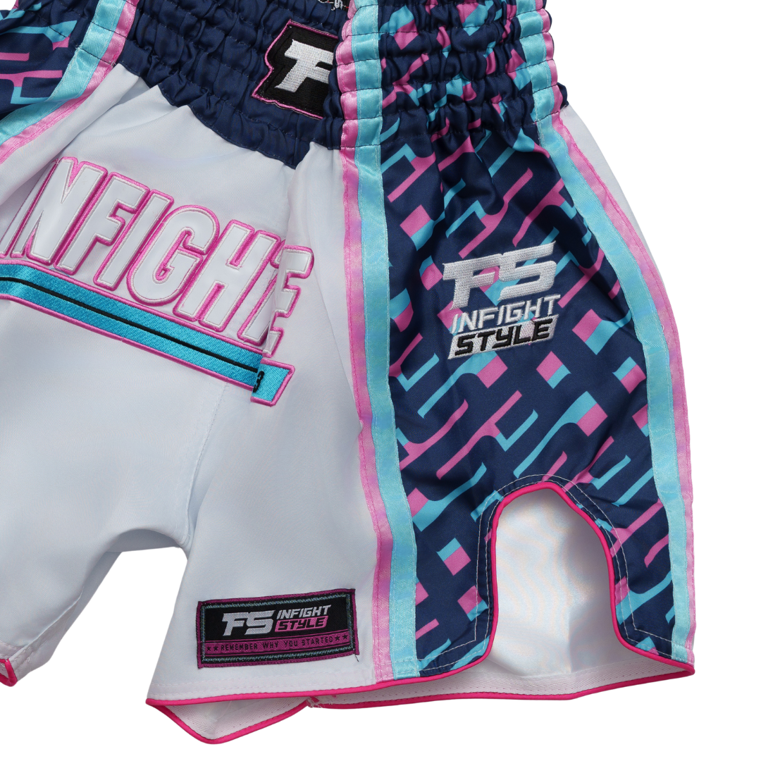 Pink training shorts sales