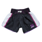 InFightStyle Retro Purple Muay Thai Training Shorts | Premium Comfort + Performance