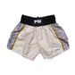 InFightStyle Retro Sand Classic Muay Thai Training Shorts | Premium Comfort + Performance