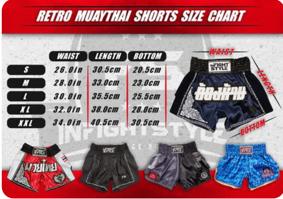 InFightstyle Originals Muay Thai Training Shorts | Neon Blue/Lavender Edition