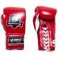 Infightstyle Mexithai Lace Up Muay Thai Boxing Gloves | Strike with Style Red INFIGHTSTYLE