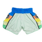 InFightStyle Neutral Retro Muay Thai Training Short | Tres Leches Edition