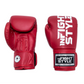 Infightstyle Pro Compact Muay Thai Boxing Glove | High-Grade Semi Leather | Red