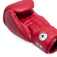 Infightstyle Pro Compact Muay Thai Boxing Glove | High-Grade Semi Leather | Red