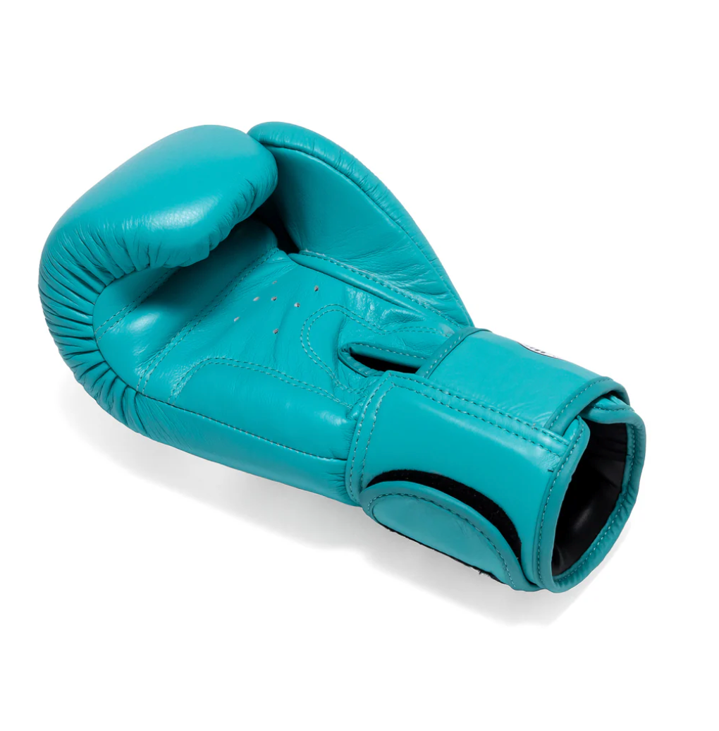 InfightStyle Muay Thai Boxing Pro Classic Gloves | Leather | Premium Fit | Teal