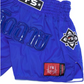 Mono Nylon Lotus Royal Blue Muay Thai Shorts | Embracing Tradition with Performance in Mind