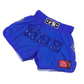 Mono Nylon Lotus Royal Blue Muay Thai Shorts | Embracing Tradition with Performance in Mind