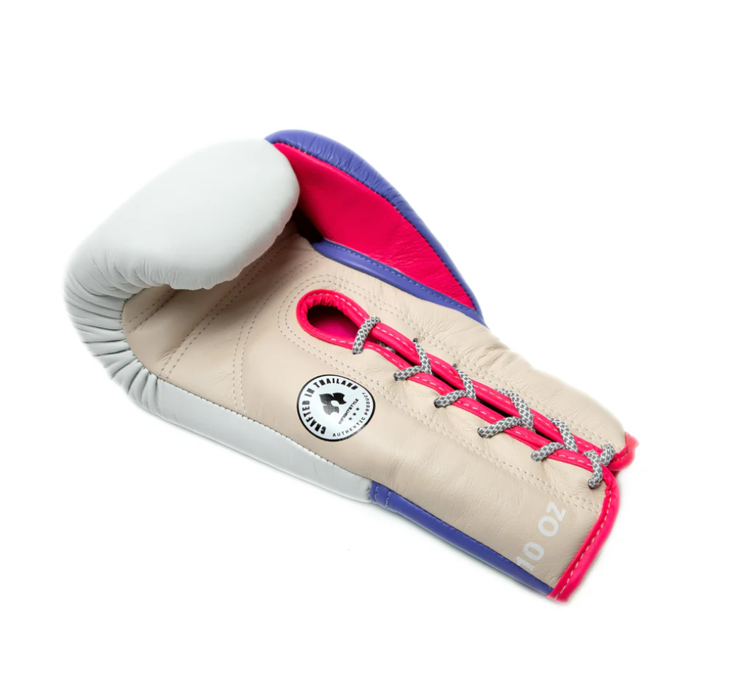 Limited Edition Classic Lace Up - Ice Creams features pink nylon interior and reflective lace closure for optimal style.