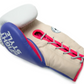 Limited Edition Classic Lace Up - Ice Creams features pink nylon and cowhide leather with reflective lace closure.