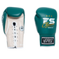 Heritage Lace Up Boxing Gloves - Antique Green by InFightStyle, featuring soft padding and secure lace-up closure.