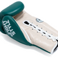 Heritage Lace Up Boxing Gloves - Antique Green showcase soft padding and a secure lace-up design for optimal training.