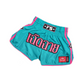 Nylon Lotus Retro Muay Thai Training Shorts | Miami Tone