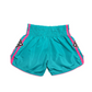 Nylon Lotus Retro Muay Thai Training Shorts | Miami Tone