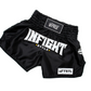 Tickets Retro Domino Muay Thai Training Shorts - Made In Thailand - Black