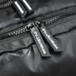 Zipper detail of the Ultimate Urban Trainer Backpack by InfightStyle, designed for athletes and Muay Thai enthusiasts.