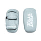 Infightstyle Double Strap Semi Leather Muay Thai Kick Pad - Storm Grey
