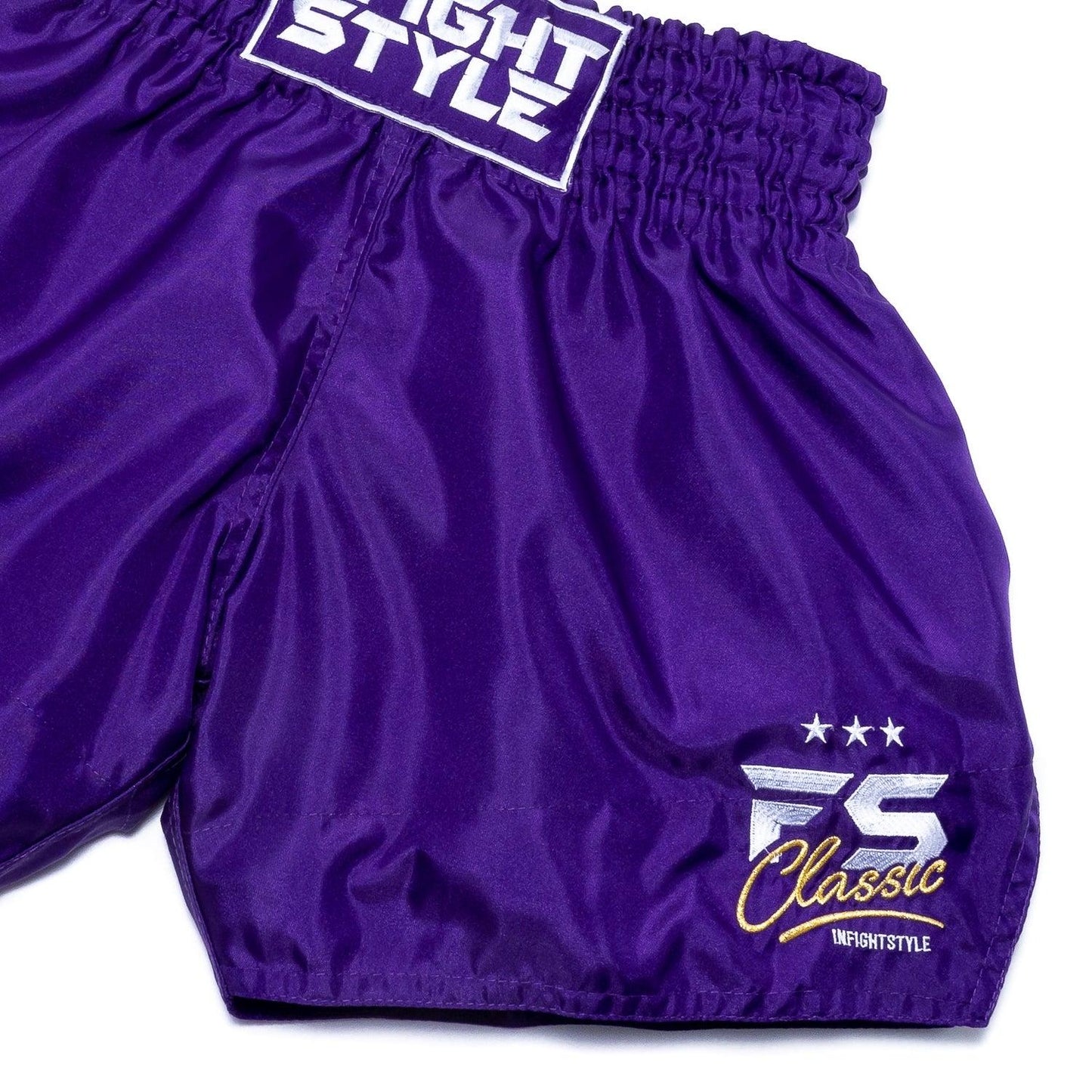 FS Classic Retro Short - Purple - InFightStyle Canada 