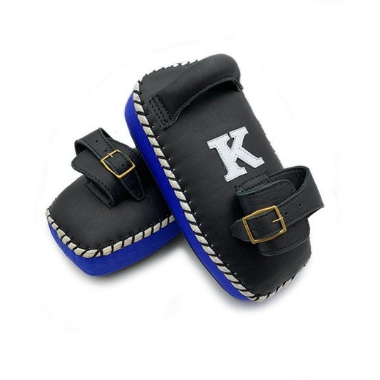 K Brand Single Strap Thai Pads - Black/Blue