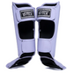 InFightStyle Pro Shinguards Semi Leather for Muay Thai & Kickboxing - Lavender