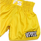 FS Utility Muay Thai Retro Training Short - Yellow