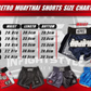 Powerful Strides: The Finish Line Muay Thai Athletic Training Shorts in Striking Blue
