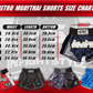 INFIGHTSTYLE MUAY THAI TRAINING SHORTS RT20 RETRO - BLACK/BLUE
