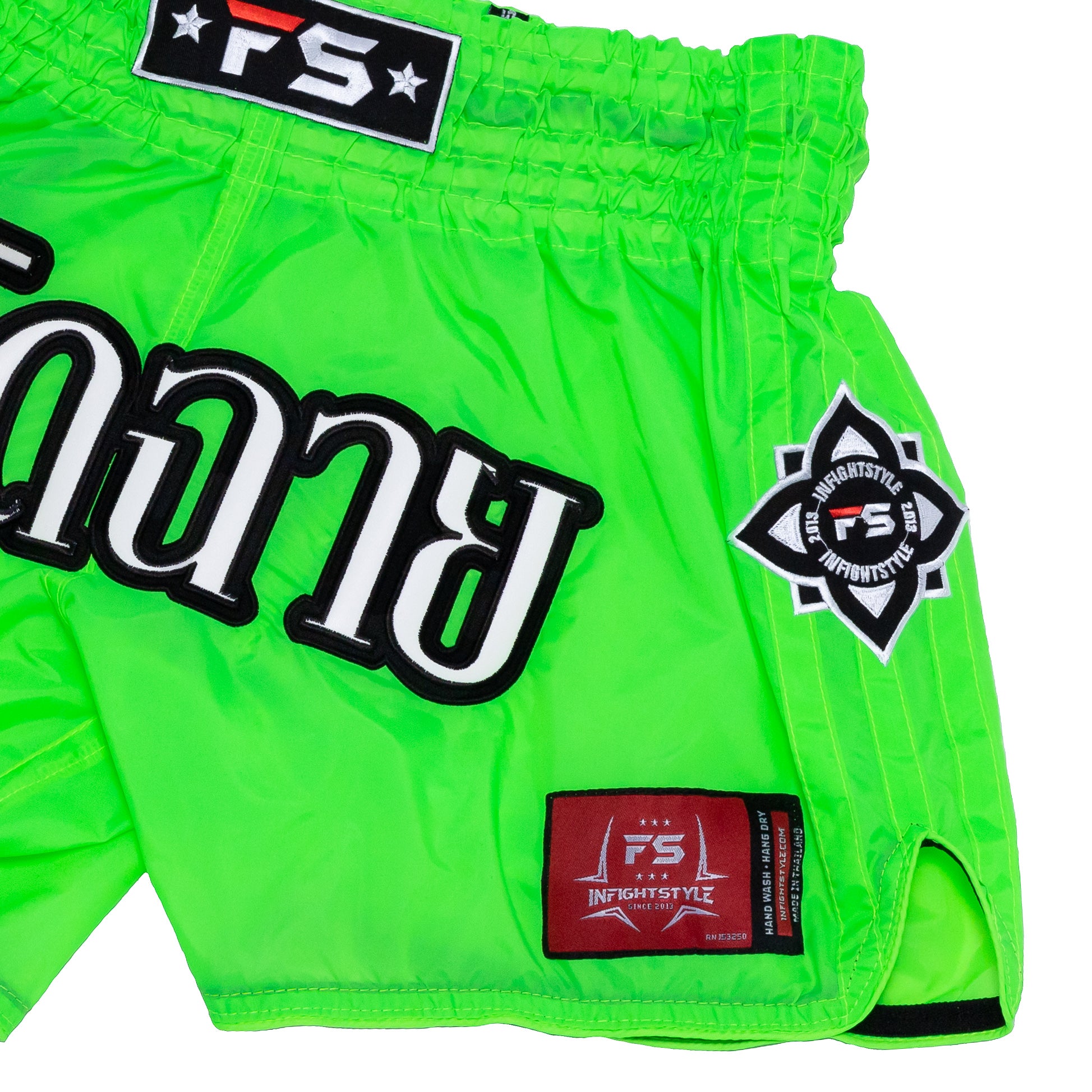 Neon hotsell nylon shorts