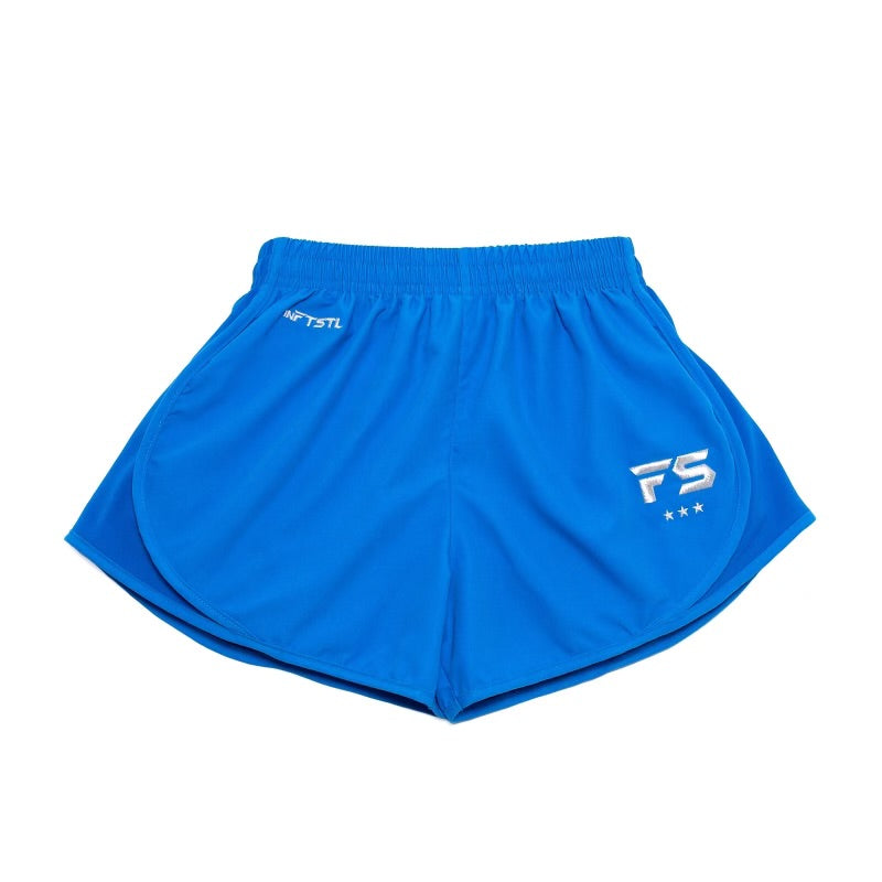 EZ-Fight Muay Thai Shorts - Mid Blue