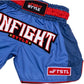 Infightstyle Big Ticket Muay Thai Athletic Training Short - Red/Blue
