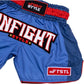 Infightstyle Big Ticket Muay Thai Athletic Training Short | Red/Blue InFightStyle Canada