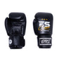 InfightStyle Muay Thai Boxing Pro Classic Leather Gloves - Black