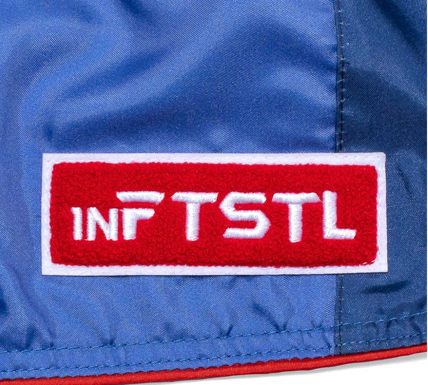 Infightstyle Big Ticket Muay Thai Athletic Training Short | Red/Blue