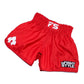 FS Utility Muay Thai Retro Training Short - Bold Red Edition