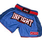 Infightstyle Big Ticket Muay Thai Athletic Training Short | Red/Blue InFightStyle Canada